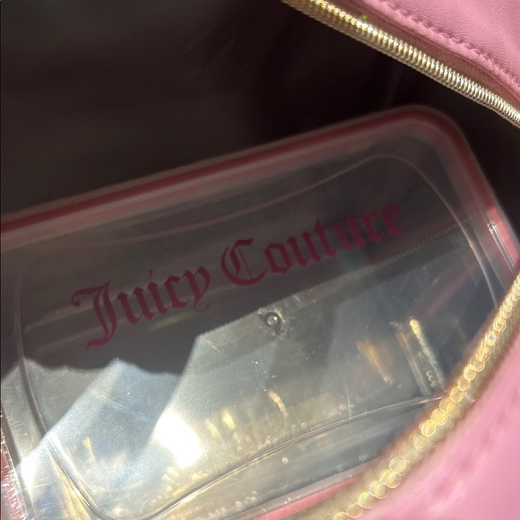NEW Juicy Couture Pink and White Cooler Travel Bag - Picture 3 of 8